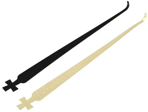 Cabilock 2pcs Candle Wick Hooks for Extinguisher Long Handle Wick Tool Candle Dipper Wedding Party Accessories