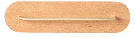 Stark haftender Kaffeefilter-Papier-Organizer mit selbstklebender Rückseite, Holz-Wandhalterung, Küchenzubehör
