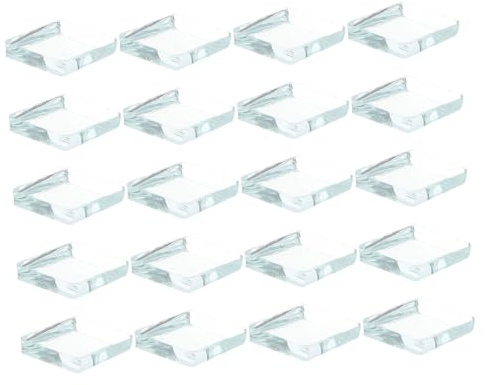 DOITOOL Verre Miroitant Design Diamant Matériaux Diy pour Artisanat Argenté