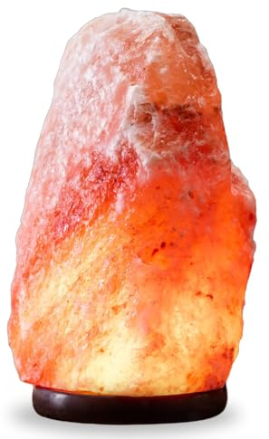 12-15KG Pink Himalayan Salt Lamp – Natural Crystal Rock Light with Free Certified 3-Pin Cable and Bulb | Authentic Handcrafted Lamp by NaturalKrafts from Punjab, Pakistan