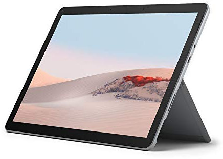 Microsoft Surface Go 2 (Windows 10, écran 10, 8Go RAM, 128Go SSD, Intel Core M3,Wifi, 4G+ LTE) L’ordinateur tablette 2 en 1 compact & polyvalent