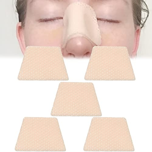 Thermoplastische Nasenschienen, externe Nasenstützung, Schutz für Nasenbandage, Rhinopla-sty Septopla-sty, ENT, orthopädische Immob-ilisation, 5 Stück (M)