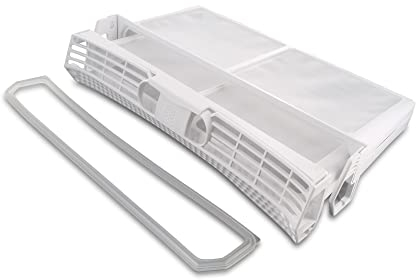 DL-pro Flusensieb für Bosch Siemens 650474 00650474 Avantixx 7 EcoLogixx 7s Maxx 7 iQ500 iQ300 iQ700 Filtertasche Flusenfilter Sieb innen außen für Trockner Waschtrockner Wäschetrockner