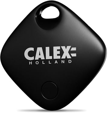 Calex Smart Tag, kompatibel mit Apple Wo ist? app, Schlüsselfinder, Bluetooth Tracker inklusive Tonbenachrichtigung bei Suchfunktion