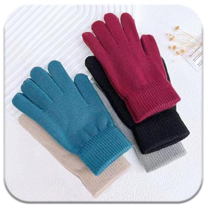 UWEIDOIT Winter Gloves Women, Knit Gloves, Gloves Bulk, Mittens for Women