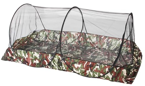 Tente De Bivouac - Tente De Camping Bivouac - Filet De Protection Anti Moustique Lit - Filet Anti Moustique Lit - Moustiquaire avec Fermeture Éclair pour Tente Universelle D'extérieur