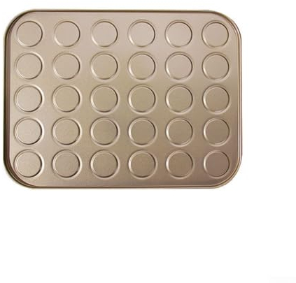 ReachMall Molde para horno de macarrón, horneado de macarrones sin esfuerzo, horneado familiar agradable (30 agujeros)