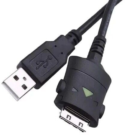 NASHnal Price WIZE Cargador USB y sincronización de Datos Cable USB/Cable de Transferencia de Fotos Compatible con Samsung DIGIMAX NV12 / NV15 / NV18 Cargador rápido Cámara Digital Transferencia de d