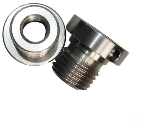 Adattatore per mandrino per tornio in legno, adattatore filettatura per tornitura del legno, facile da usare (25 mm a 18 mm)