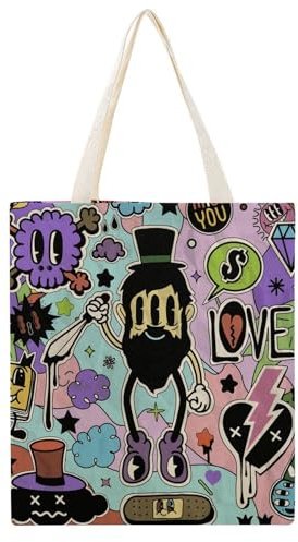 AILLOSA Damen-Shopper Groß Umhängetasche Damen Shopper Tote Bag Handtasche Schultertaschen Fashion Stofftasche für Alltag Arbeit Büro Schule yh-385