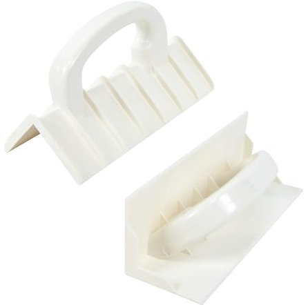 Nichiyo Plastic Corner Tool Set with Grip Handle Art Paint Plastering Hand Tool 2 Piece External Corner Trowel & Internal Corner Trowel(YYJQTZ-2)