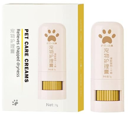 Mlllokfki Kitten Snout Soother, Paw Repair Cream, Dry Cracked Paws, Balm, Restorative Paw, Moisturizing Foot Balm, Nourishing Snout Cream, Dog Care Products for Pets