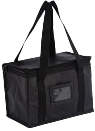 Folpus Isolierte Tasche Picknicktasche Faltbarer Wärmer Tasche für Outdoor-Campingausrüstung Isolierte Einkaufstüte Lebensmittel-Liefertasche, S