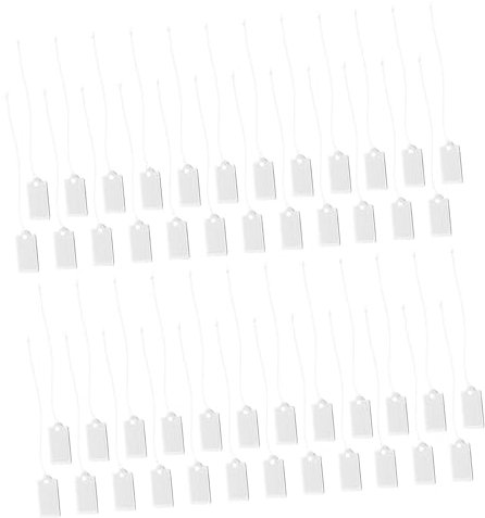 DIYEAH 200stücke Preisschilder Für Schmuck Kleine Anhänger Mit Schnur Zum Aufhängen Papiermaterial Praktisch Für Und Produktinformationen