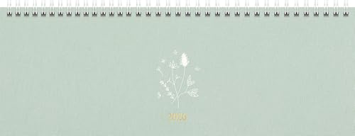 rido/idé Querterminbuch Premium Young Line 2026 „Wild Flowers“ | 297×105 mm, Textil