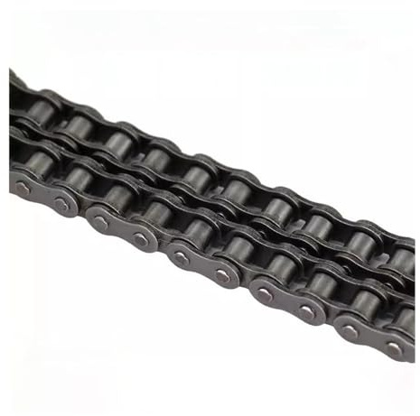 NBCNZCTSAS 1 STÜCK 1,5 Meter 12B-1 Präzisions-Duplex-Rollenkette mit kurzer Teilung, Industrieantrieb, Zweireihige Ketten