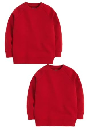 NEXT Jungen Schulpullover mit V-Ausschnitt 2er-Pack 98-176