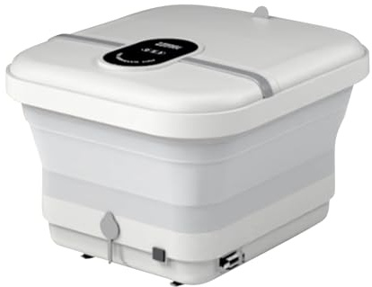 Vasca Elettrica Per Pediluvio | Massaggiatore Piedi Piegevole Con Calore,Dispositivo Massaggiante per Piedi adatto a Tutta la Famiglia