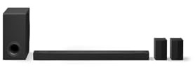 LG DS80TR 5.1.3 Dolby Atmos Soundbar (580W) mit kabellosem Subwoofer & Rücklautsprechern (Wow Cast, HDMI, Bluetooth) [2024], Schwarz