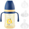 EACHPT Bicchiere Antigoccia Bambini 3 in 1 240ml Senza BPA con 3 Beccucci (Tettarella/Becco dAnatra/Cannuccia) e Manici Morbidi - Adatto 0-36 Mesi, Lavabile in Lavastoviglie