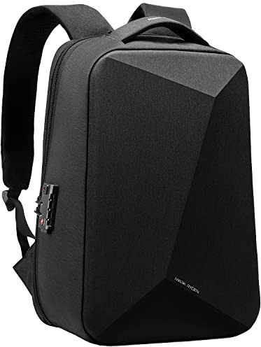 MARK RYDEN Anti Theft Backpack with TSA Approved Lock and Scratch Resistant Shell, Waterproof Travel Backpack, USB Laptop Backpack for Men Fits 15.6 Inch Notebook