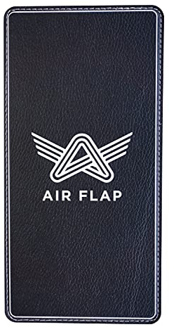 Air Flap - Soporte para teléfono y tableta, accesorio de entretenimiento en vuelo manos libres, diseñado para volar, cocinar, soporte de escritorio, universal para iPhone, Android y dispositivos