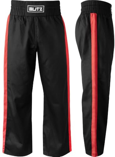Blitz Club Contact Trousers - Black/Red - 3/160cm