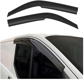 Déflecteurs De Vent Pluie d'air Compatible avec Mercedes Vito W638 1996-2003 Acrylique 2Pcs