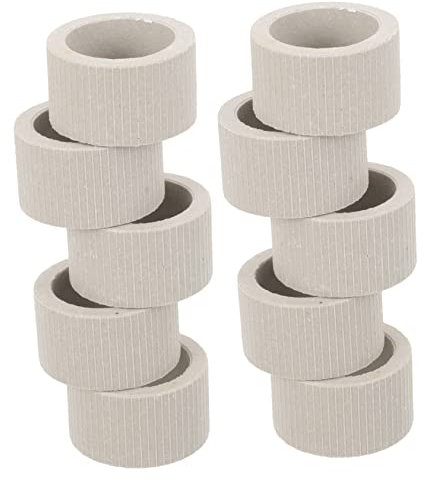 HEALEEP 10Pcs Ceramic Aquarium Plant Holder Rings Water Plant Fixing Cups for Fish Tank Decoration and Aquatic Cultivation Accessories