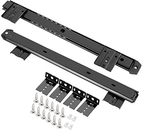 guide per cassetti, Cassetto scorrevole for tastiera Guide con cuscinetti a rulli da 14 pollici Scivoli sotto la piattaforma della scrivania Cassetto con ripiano Guide for cassetti con rotelle Guide i