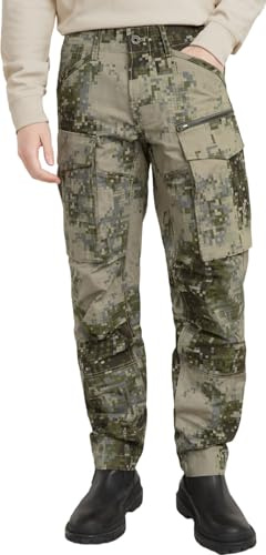G-Star RAW Rovic Zip 3D Regular Tapered Byxor, Flerfärgad (Elephant Skin Mini Digi Camo D02190-d326-g787), 40W x 32L