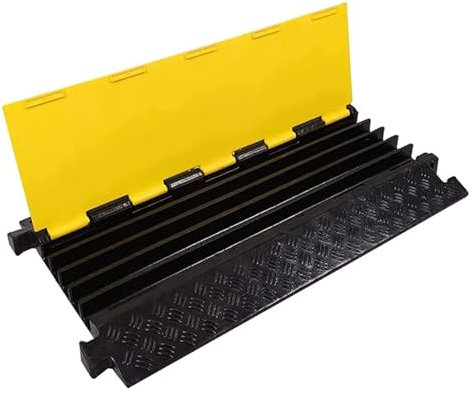 Schwellenrampe Rollstuhlrampe Gummikabelschutz Rampe 1/2/3 Kofferraum Hochleistungs-Behindertenrampen Auto-Scooter-Rampe (eine Farbe, 90 x 50 x 7 cm)