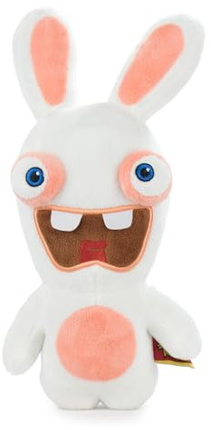PMS Rabbids Videospielfigur Kuscheltier - 28cm - 16002614-1 16002614-2 (Offener Mund)