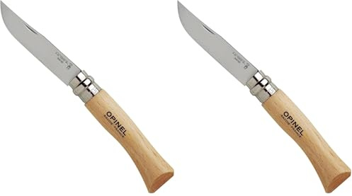 OPINEL O000693 Taschenmesser, braun, S (Packung mit 2)