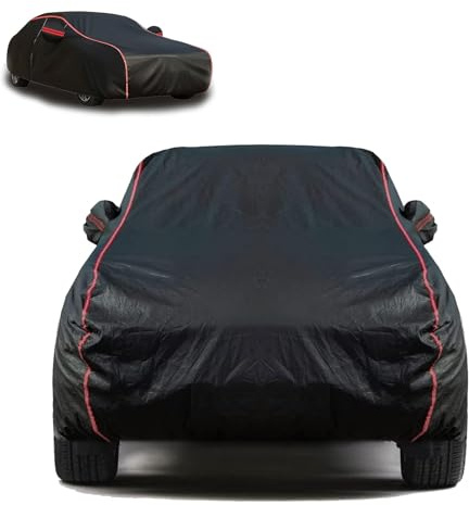 Auto Abdeckung Winter Für FIAT 124 Sport Spider 1967-1983,Hagelschutzplane Auto,Autoabdeckung Outdoor Vollgarage,Autogarage Abdeckung Hagelschutz,Auto Abdeckplane Wasserdicht LYP0221