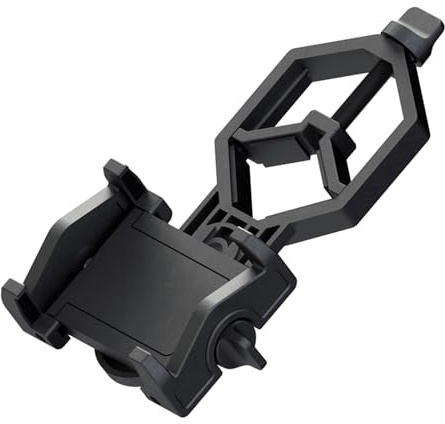 NPXUAMTJ Universally Phone Digiscoping Adapter ABS Telescopes Mount Smartphone Holder For Spotting Monocular