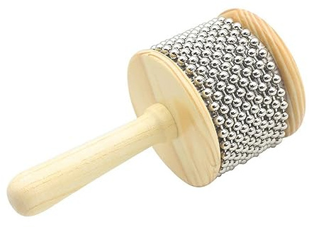 BESPORTBLE Cabasa Bois De Hochet Instrument De Percussion Outil Pédagogique pour Garçon Fille