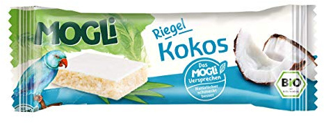 MOGLi Bio Kokos Riegel, 20er Pack (20 x 25 g)