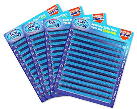 Mediawave Store 12 Sani Sticks 720031 detergenti universali con enzimi igienizzanti per tubature Cleaning Sticks,Drain Sticks, Tubo Pulitore Detergente, Enzima
