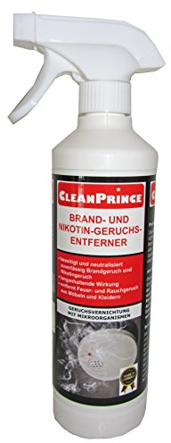 0,5 Liter Brand- und Nikotingeruchs-Entferner, Nikotin, Brandgeruch, Entferner, Neutralisierer, Nikotingeruch