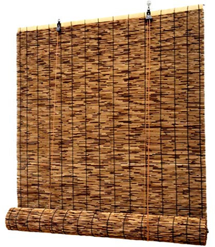 HHXX Pflanzen-Versand Sichtschutz Schilfmatte Schilfrohrmatte Lärmschutz Windschutz Strohmatte für - Wind & Blickschutz Garten & Balkon