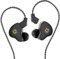 Écouteurs KBEAR KS1 Super Bass Boost, Moniteur Intra-auriculaire, écouteurs filaires, stéréo à Son cristallin, Suppression du Bruit Haute résolution, Double Circuit magnétique Dynamique détachable