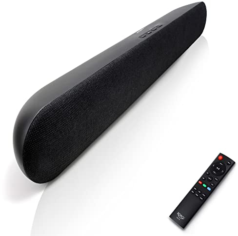 Xoro Altavoz estéreo para televisión HSB 70 con Bluetooth, 60 W de Potencia de Salida, AV IN, HDMI ARC, Reproductor Multimedia USB 2.0, Incluye Soporte de Pared, Mando a Distancia por Infrarrojos