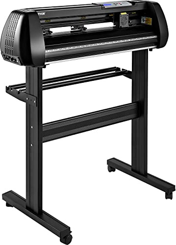 VEVOR Plotter da Taglio, 34,3 Pollici Velocità di Taglio 20-800 mm/s 4 MB Plotter per Tagliare in Vinile con Software per Pubblicizzare Incisioni, Pellicole per Lettere a Trasferimento Termico, ecc.