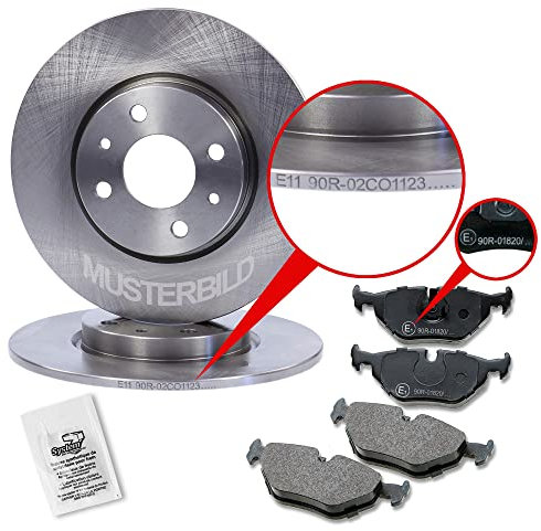 ATEC Germany Set freni asse posteriore incl. dischi freno Ø 251 mm pieni + pastiglie freno posteriori Compatibile con CHRYSLER DELTA, FIAT BRAVO II (198_), MULTIPLA (186_), STILO (192_), LANCIA DELTA