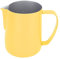 Coffee Latte Art Pitchers,Mlik Jug Cup 450ml Stainless Steel Milk Frothing Pitcher for Coffee Machines EspressoBarista Art Milk Cream Cup Cappuccino Jugs (Yellow)