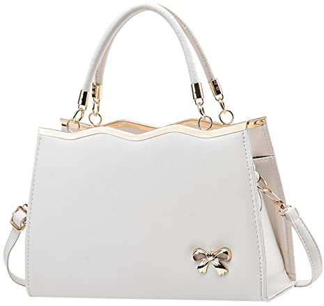 Meiodtion Damen Handtasche Klein Mittelgroß - Trendy Bow Fashion Sport Messenger Schulter Umhängetasche Beuteltasche Mini Taschen