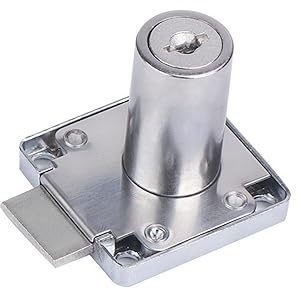 NEWNANSerrure De Tiroir D'armoire De Bureau, Serrure D'armoire De Tiroir De Porte, Serrure De Tiroir À Came En Alliage De Zinc,Type D