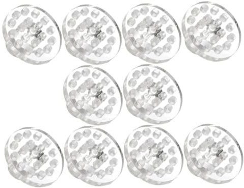 DOITOOL 10st Halterung Für Korallen Knöpfe Fisch Tank Rack Magnethalter Koralle Halter Stecker Für Korallenriffe Zubehör Für Aquarien Runder Ständer Aquariumständer Acryl