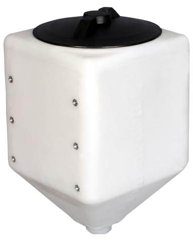 Norwesco 10 Gallon Square Total Drain Tank